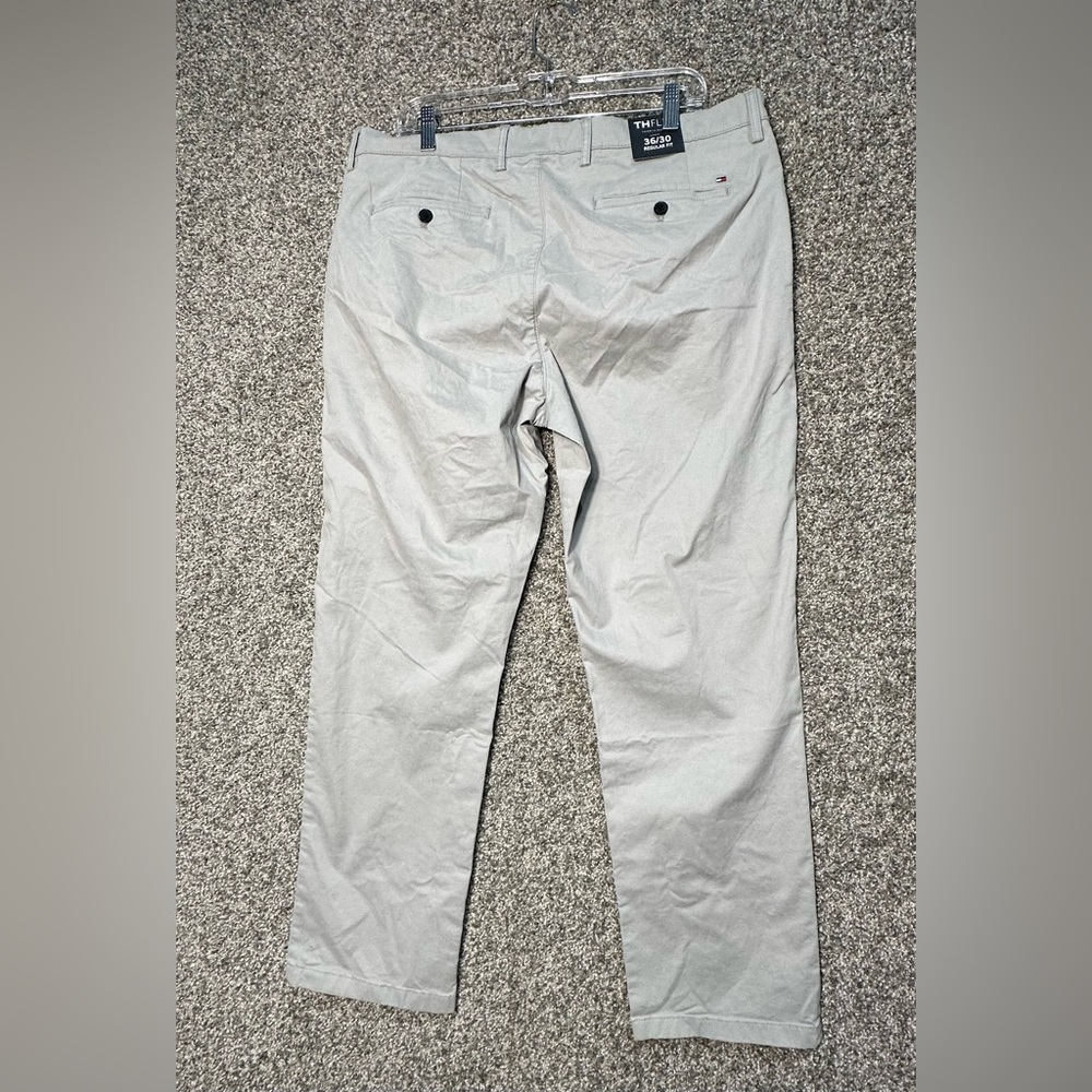 NWT Tommy Hilfiger Men's Comfort Stretch Cotton Chino Pants Size 36Wx30L - Picture 4 of 8